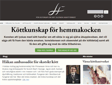 Tablet Screenshot of hakanfallman.se